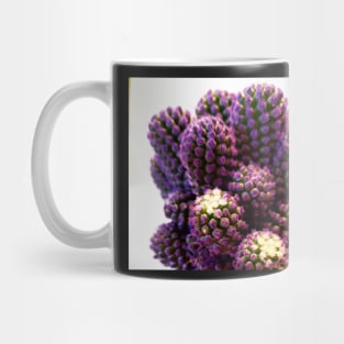 Rare purple gemstone cactus Mug